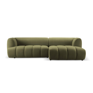4-zits hoekbank Harry rechts velvet | Micadoni