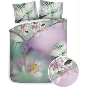 Heckett & Lane Fabio Dekbedovertrek - Lits-jumeaux - 240x200/220 cm - Pink