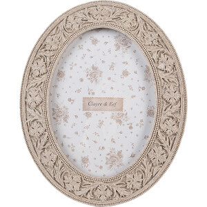 Clayre & Eef Fotolijst 10x15 cm Beige Kunststof