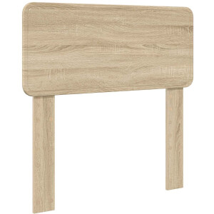vidaXL - Hoofdbord - Sonoma - Eik - Bewerkt - hout