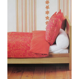 Beddinghouse Evening Birds Dekbedovertrek - Litsjumeaux - 240x200/220 cm - Rood