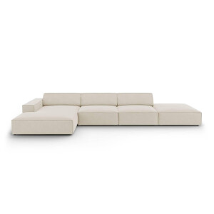 6-zits hoekbank Jodie velvet links | Micadoni