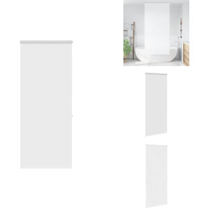 vidaXL Douche Rolgordijn - Douche Rolgordijnen - Doucherolgordijn - Douche Rolgordijn - Doucherolgordijn met cassette 110x240 cm stofbreedte 106 cm