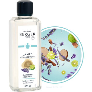 Lampe Berger - Navulling - Geurbrander - Clarté Boisée - 500ml