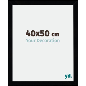 Your Decoration - Fotolijst 40x50 cm - MDF - Zwart Hoogglans - Mura