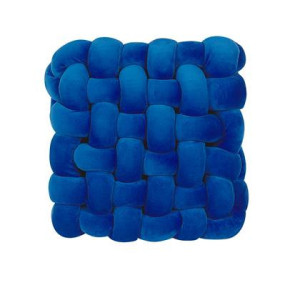 Beliani - SIRALI - Sierkussen - Blauw - 30 x 30 cm - Fluweel