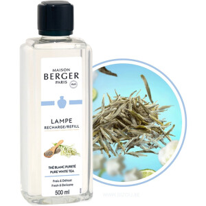 Lampe Berger Navulling - Pure - Thé Blanc Pureté - Pure white tea - 500ml