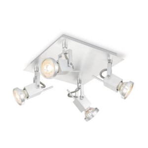 Home Sweet Home Opbouwspot Cali V4 - incl. dimbare LED lamp - staal