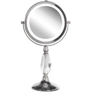 Beliani - MAURY - make-up spiegel - Zilver - IJzer