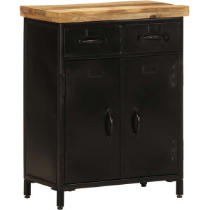 vidaXL - Dressoir - 55x30x71 - cm - massief - mangohout