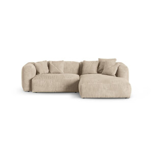 Modulaire hoekbank Martina rechts velvet | Micadoni Home