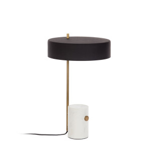 Kave Home Tafellamp 'Phant', kleur Zwart