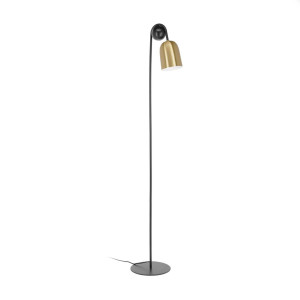 Kave Home Vloerlamp 'Natsumi', kleur Koper