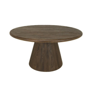 Tower Living Ronde Eettafel 'Asti' Mangohout, 150cm, kleur Olijfbruin