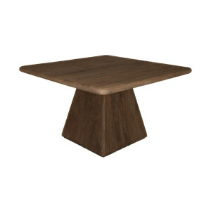 Tower Living Vierkante Eettafel 'Asti' Mangohout, 150 x 150cm, kleur Bruin