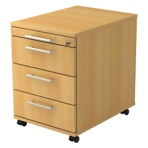 SIGNA AC30 RE - Rolcontainer Beuken Rail handvat (kunststof)