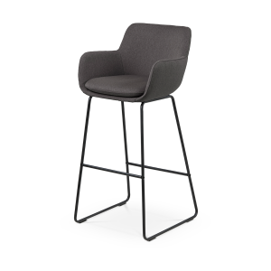 Mare barkruk donkergrijs - 74 cm