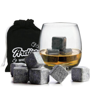 Aretica Whiskey stenen - Vierkant - 9 stuks