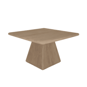 Tower Living Vierkante Eettafel 'Asti' Mangohout, 150 x 150cm, kleur Naturel