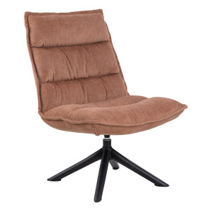 Bendt Draaifauteuil 'Ivy' Chenille, kleur Bruin