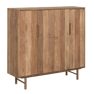 DTP Home Opbergkast 'Bliss' Teakhout, 140 x 130cm