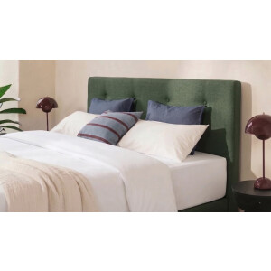 BRUNO Premium boxspring 160x200 cm in mosgroen | matrashardheid: links H2 / rechts H2 | meervoudig bekroond voor design en kwaliteit