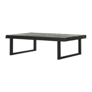DTP Home Salontafel 'Beam' Teakhout, 120 x 80cm, kleur Zwart