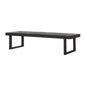 DTP Home Salontafel 'Beam' Teakhout, 150 x 50cm, kleur Zwart