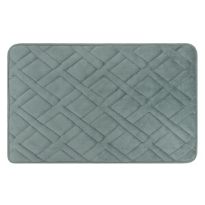 QUVIO Badmat rechthoek - Waterabsorberend - 50 x 80 cm - Microvezel