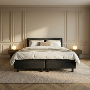 Boxspring Hotel - Antraciet - Dekbed-Discounter.nl