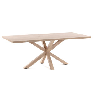 Kave Home Eettafel 'Argo' 160 x 100cm, kleur Naturel