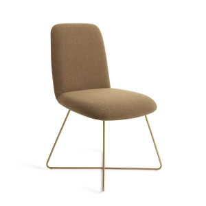 Jesper Home Eetkamerstoel 'Taiwa' Cross Gold, kleur Willow