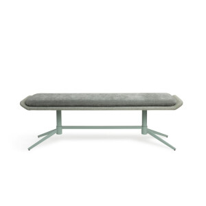 Jesper Home Eetkamerbank 'Oketo' 162cm, kleur Green Midori