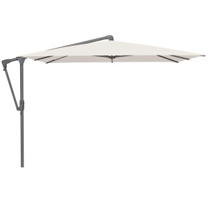 Glatz zweefparasol Sunwing® Casa 270x270cm vierkant Stofklasse 4 (Antraciet frame) vanilla