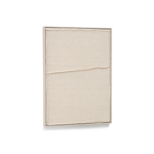 Kave Home Schilderij 'Maha' 72 x 52cm, kleur Beige