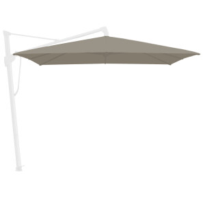 Zweefparasoldoek Glatz Sombrano®   300x300cm vierkant (151 Ash)