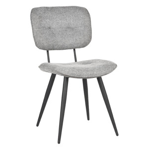 LABEL51 Eetkamerstoel 'Lux', kleur Grijs