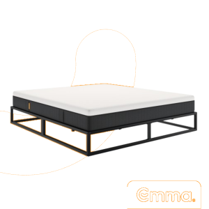 Emma Metalen Bed - 160x200 cm - Hoofdbord