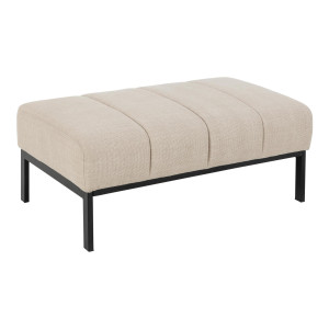 Bendt Hocker 'Meeka' 100 x 61cm, kleur Beige