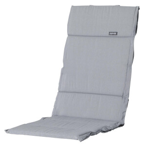 Textileenkussen hoge rug   Panama light grey
