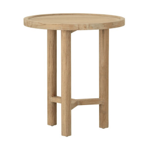 DTP Home Ronde Bijzettafel 'Forte' Teakhout, 40cm