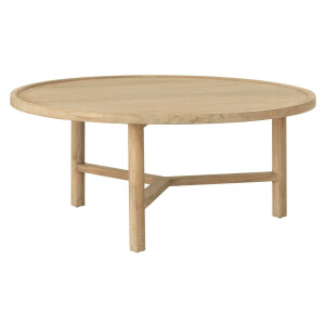 DTP Home Ronde Salontafel 'Forte' Teakhout, 80cm