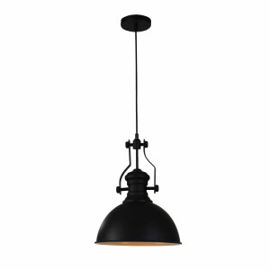 QUVIO Hanglamp industrieel - Fabriek look - Diameter 31 cm