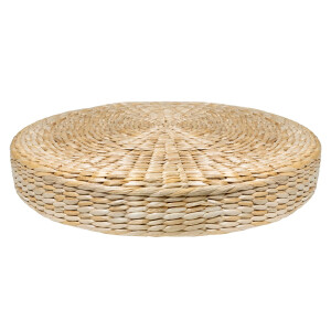 QUVIO Stro kussen - Diameter 40 cm