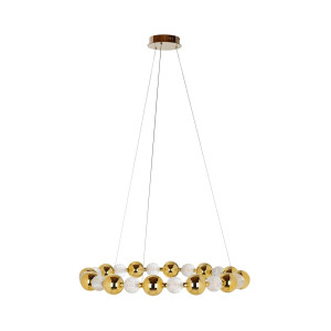 Richmond Hanglamp 'Chanda' ⌀87cm, kleur Goud