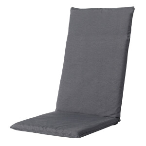 Tuinkussen hoge rug   Panama grey (afritsbaar)