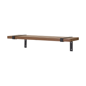 Avery houten wandplank naturel - 50 x 15 cm