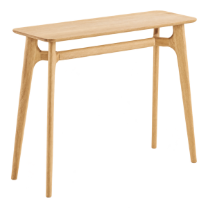 Renske houten bureau naturel 100 x 35 cm