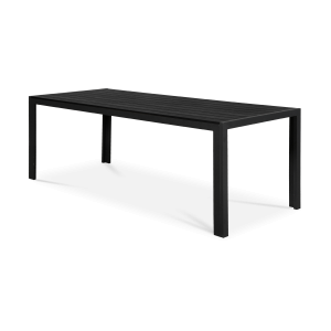 Vinn tuintafel zwart - 205 x 90 cm