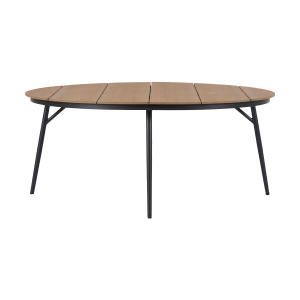 Soy ronde tuintafel polywood bruin - Ø 178 cm